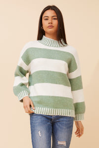 Avery Stripe Knit Jumper