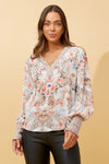 Deb Floral Print Blouse