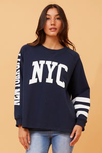 Nicki Graphic Jumper