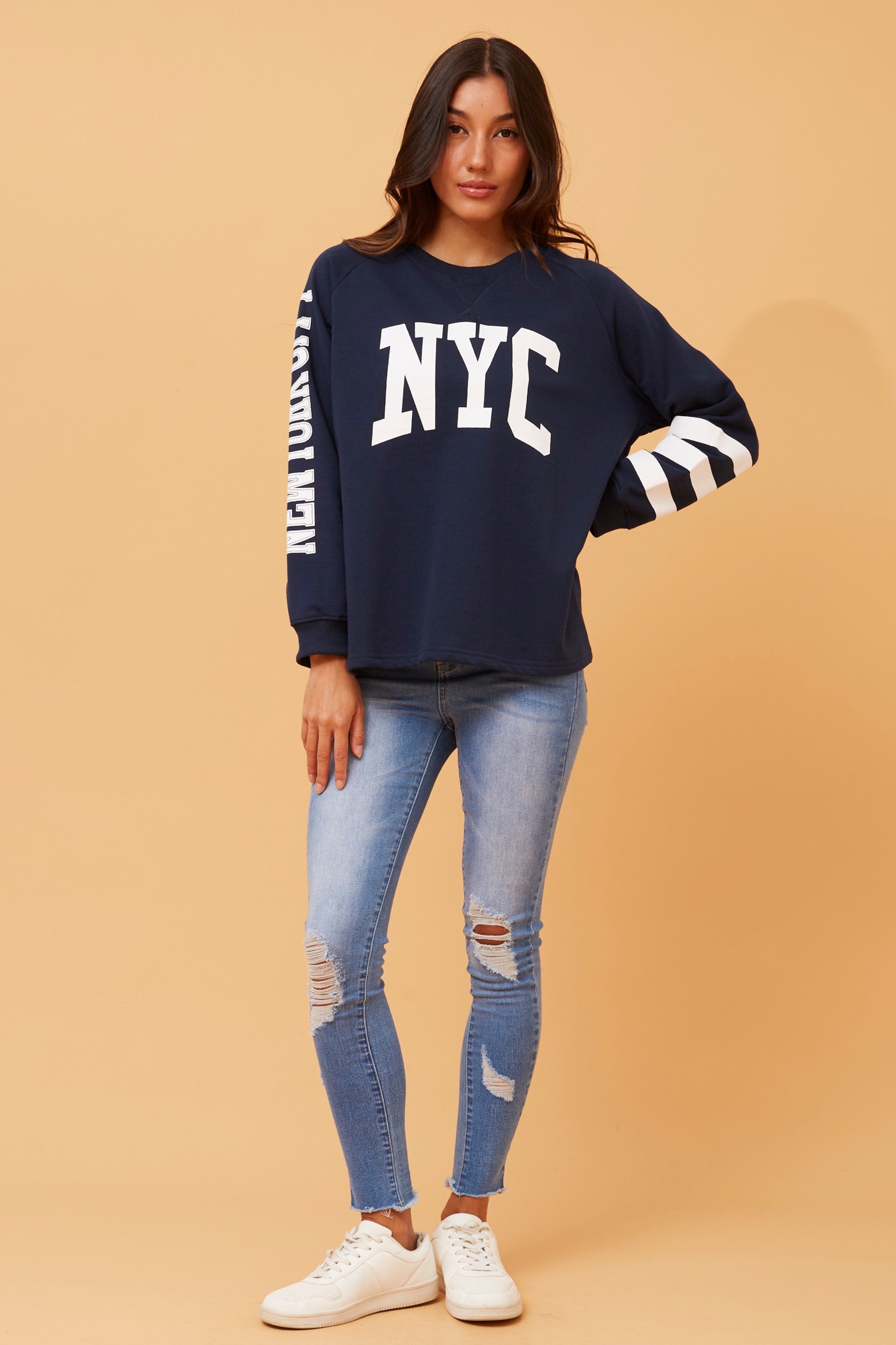 Nicki Graphic Jumper