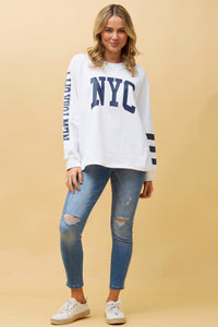 Nicki Graphic Jumper