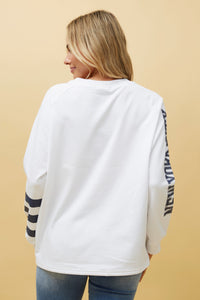 Nicki Graphic Jumper