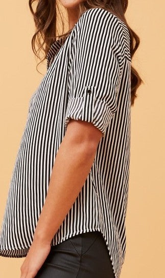 Kaz Stripe Blouse