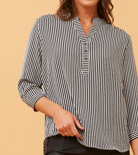 Kaz Stripe Blouse