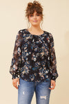 Nancy Floral Blouse