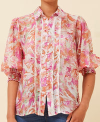 Jade Abstract Shirt