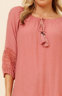 Laura  Peasant Top