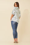 Haylo Abstract Blouse