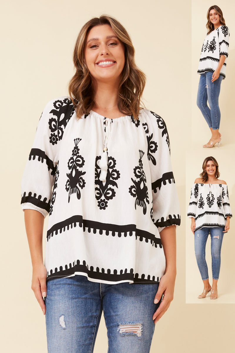 Judy Boho Top