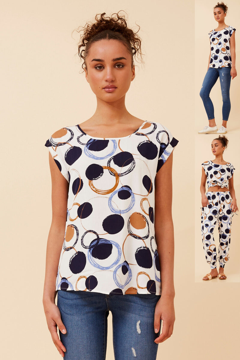 June Polka Dot Top