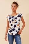June Polka Dot Top