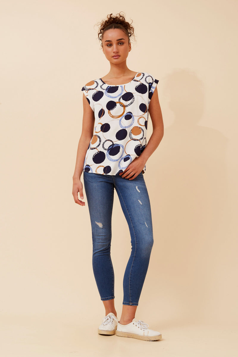June Polka Dot Top