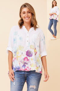 Addie Floral Top