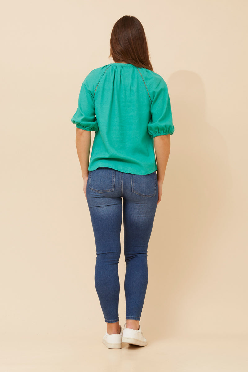 Ziva Button Detail Blouse