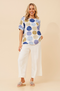 Nova Multi Spot Print Top