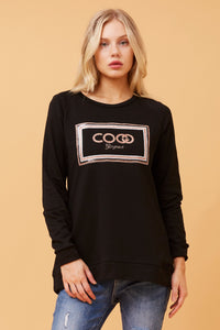 Harlow Jumper COCO graphic print