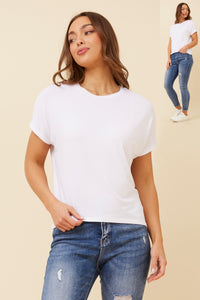 Jess Classic T-shirt - White -Black