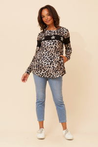 Alaska Animal Star Print Jumper