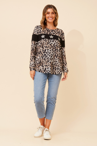 Alaska Animal Star Print Jumper
