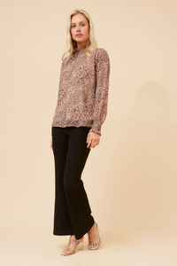 Finn Animal Print Blouse