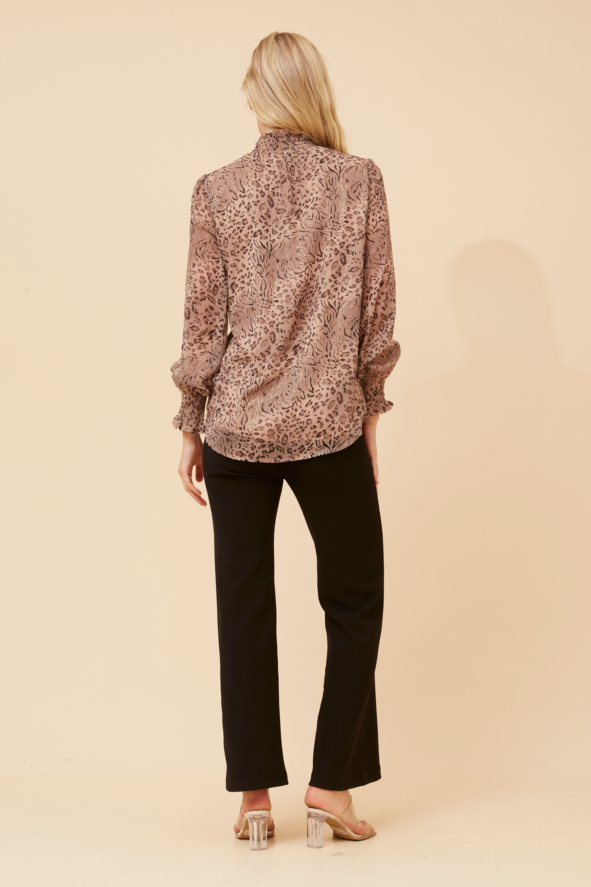 Finn Animal Print Blouse