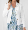 Sofia Denim Jacket – White
