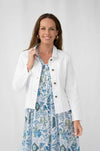 Sofia Denim Jacket – White