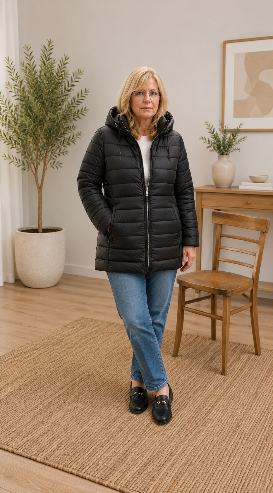 Leanne Hooded Puffer Jacket