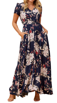 Ava Floral Maxi Dress