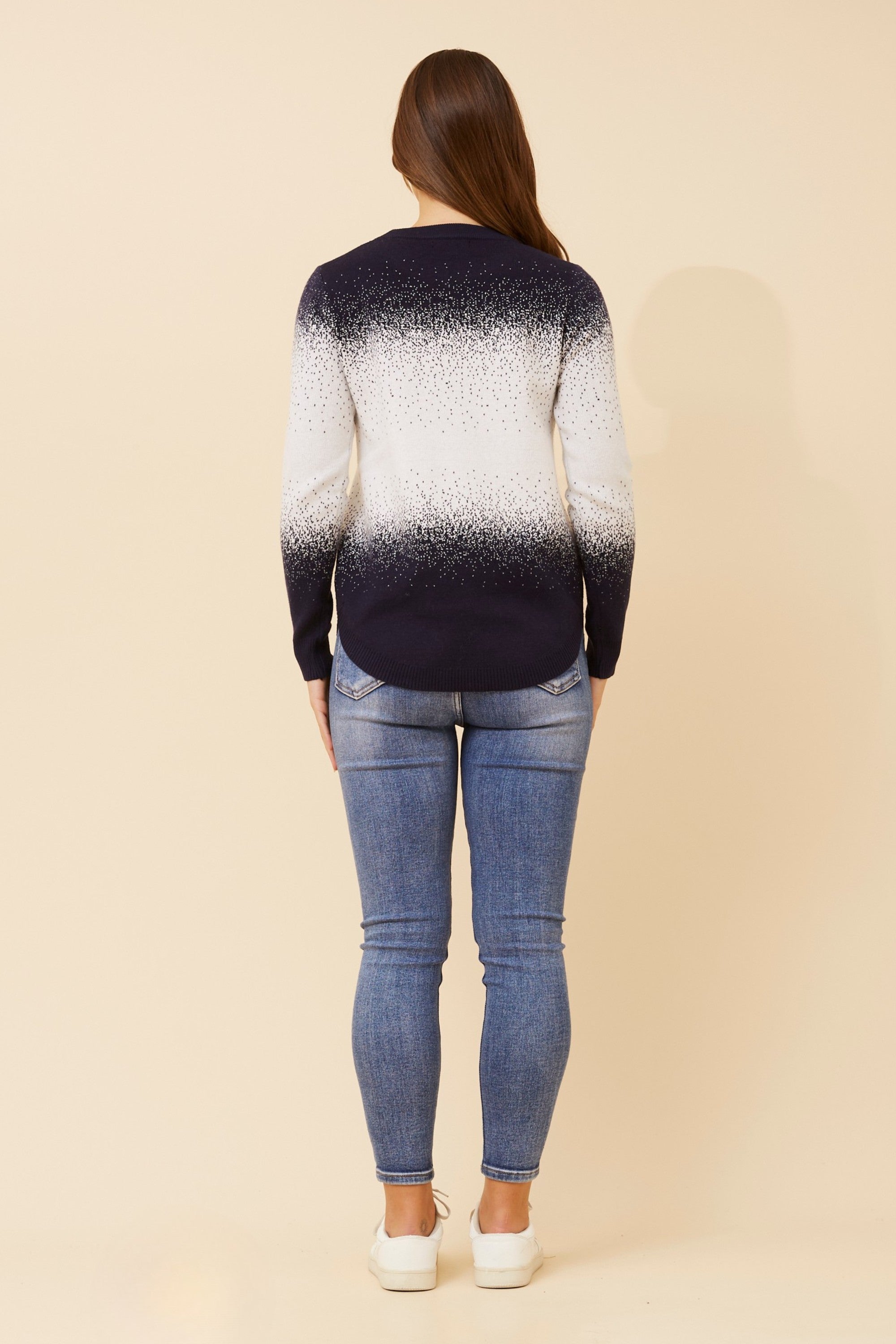 Cliff Diamante Knit Jumper