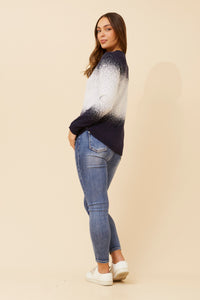 Cliff Diamante Knit Jumper