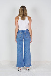Stevie Wide Leg High Rise Jeans