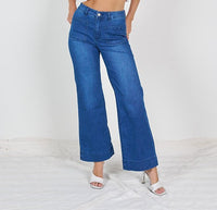 Stevie Wide Leg High Rise Jeans