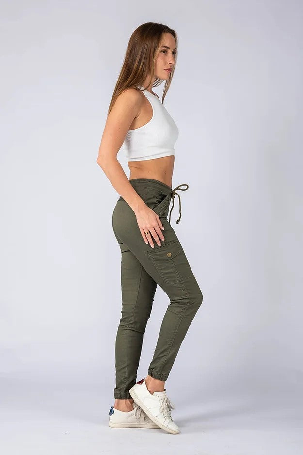 Jamie cargo joggers khaki