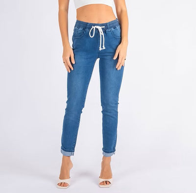 Jen Denim Joggers