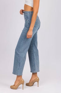 Shayne Flare Wide Leg Jean - Blue Wash