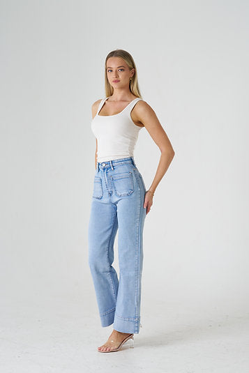 Kyson Wide Leg Jeans
