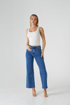 Pamela Cropped Denim Jean