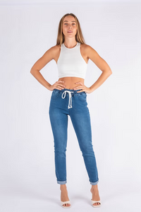 Jen Denim Joggers