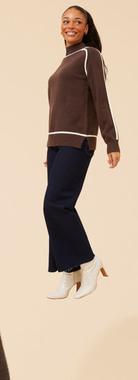 Dax Mock Neck Jumper