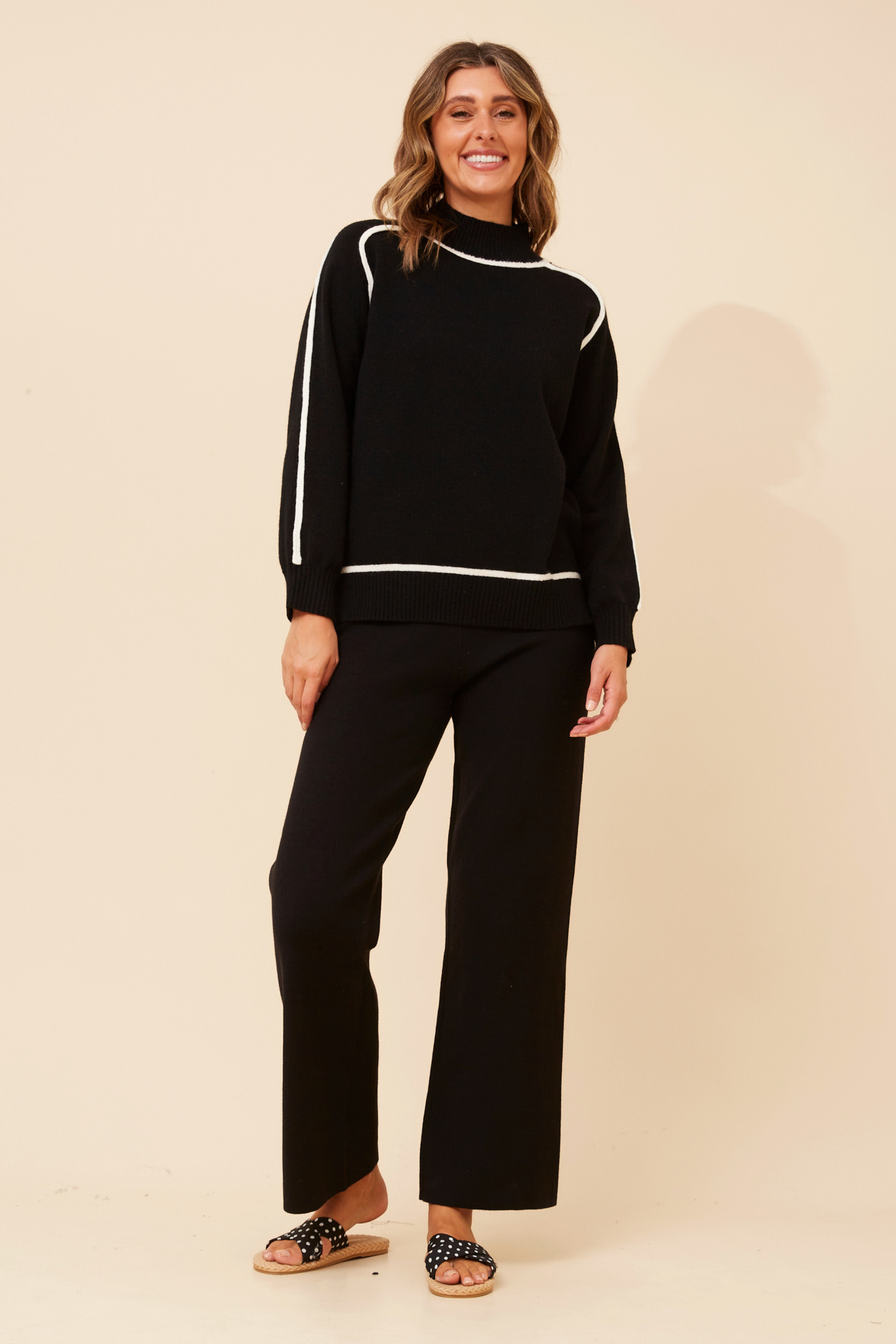 Dax Mock Neck Jumper