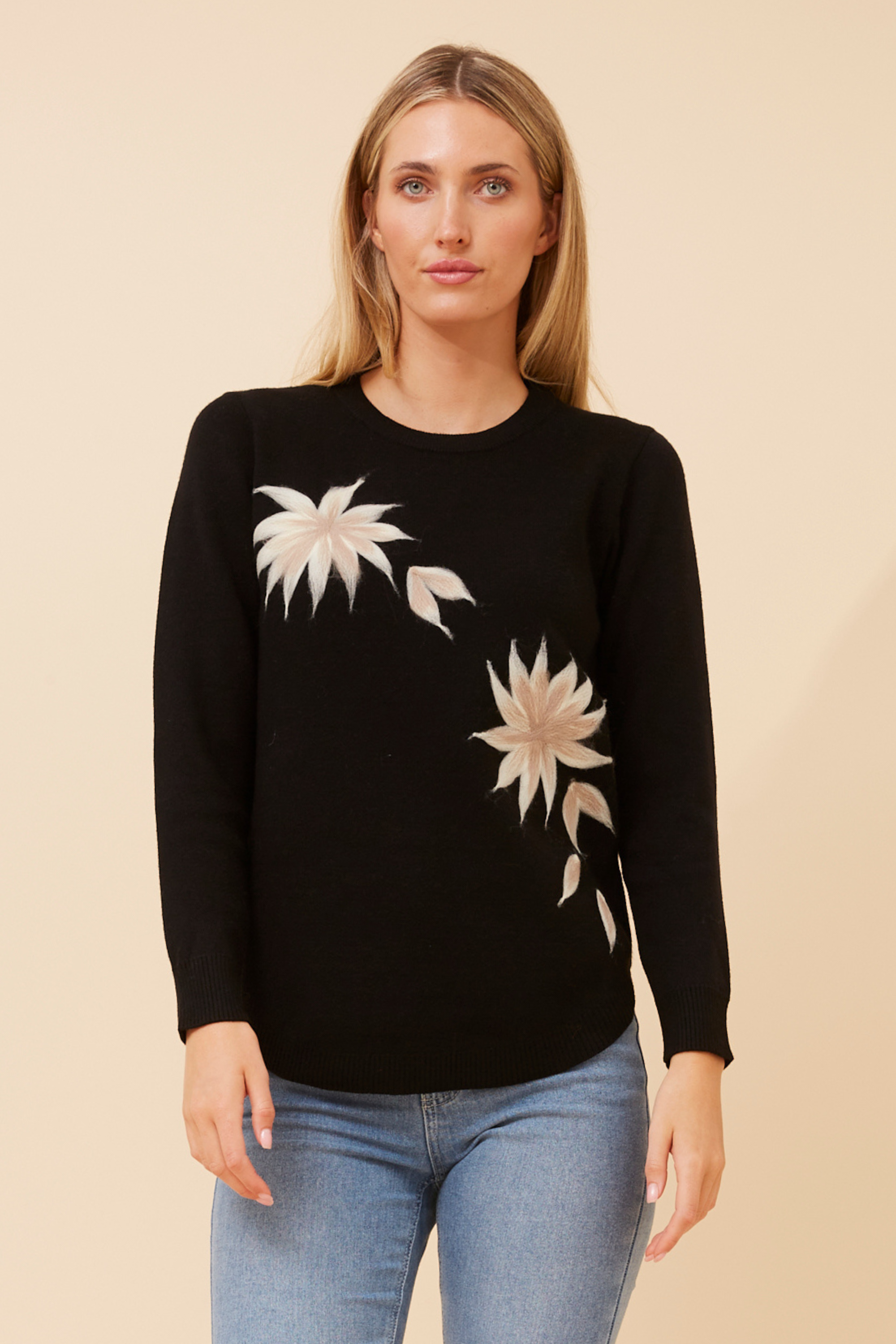 Henry Embroidered Knit Jumper