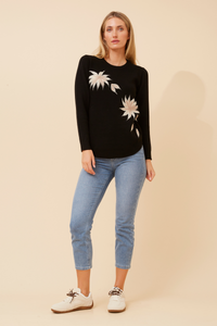 Henry Embroidered Knit Jumper