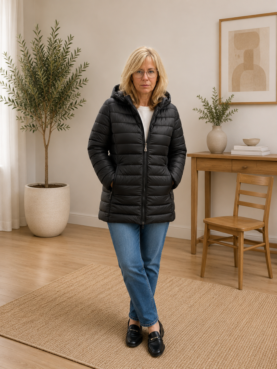 Leanne Hooded Puffer Jacket