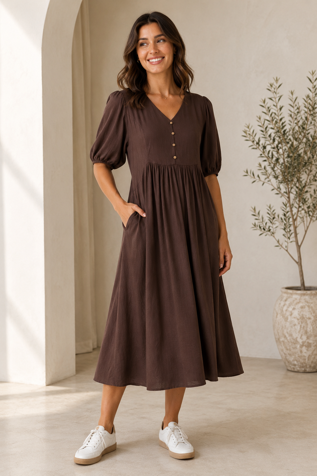 Jenna Midi Dress