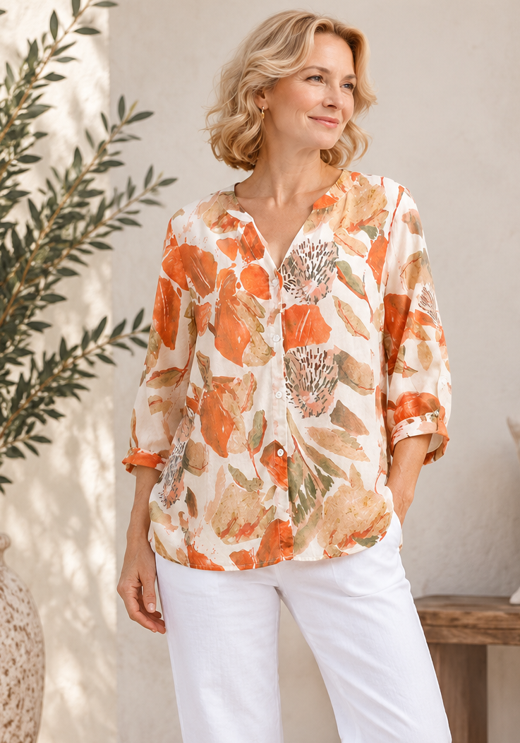 Kiera Abstract Shirt