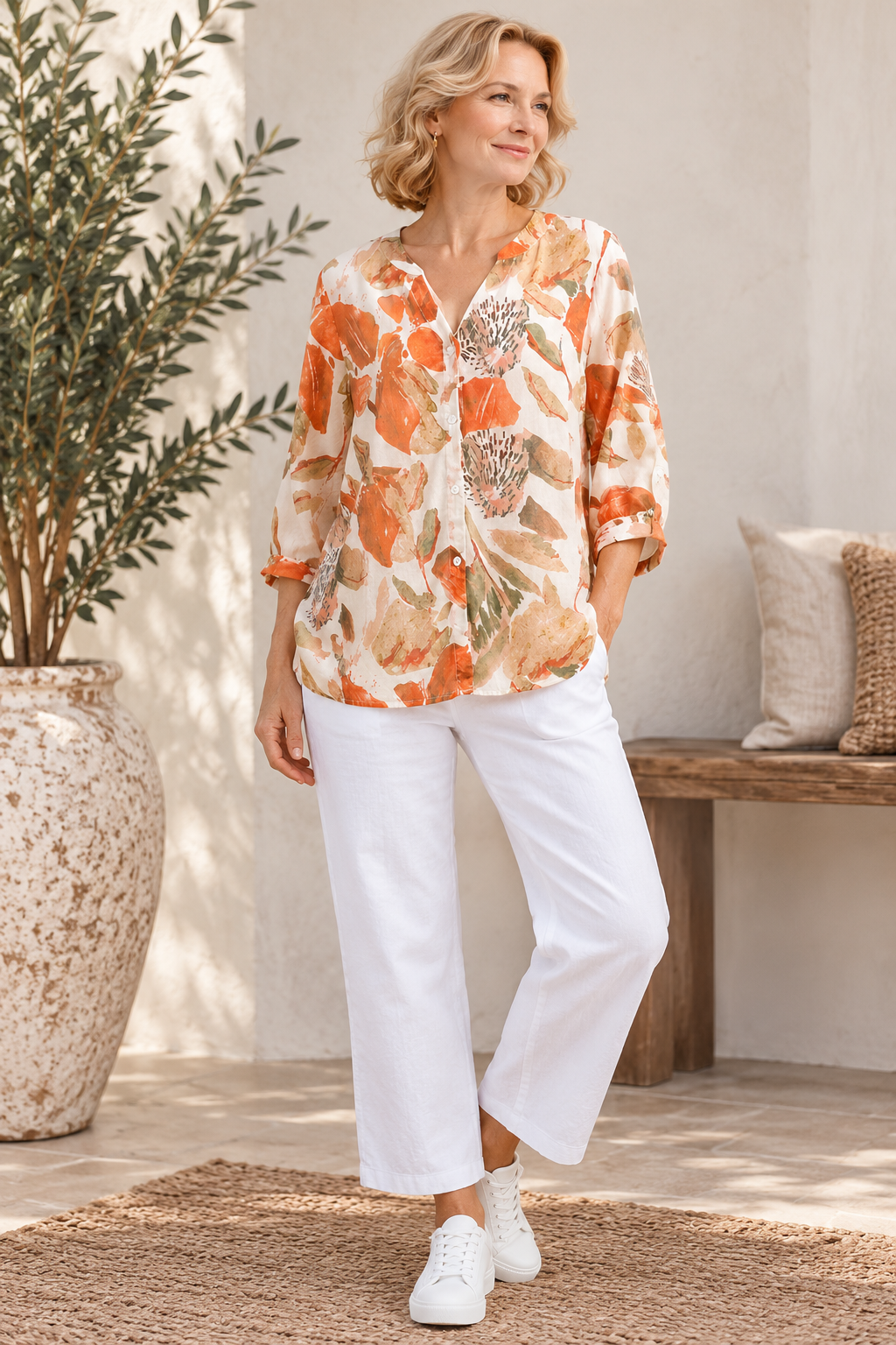 Kiera Abstract Shirt