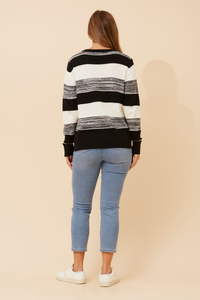 Kim Stripe Knit Jumper