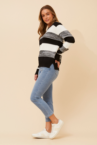 Kim Stripe Knit Jumper