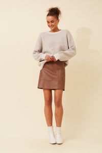 Bronte Blanket Stitch Knit Jumper
